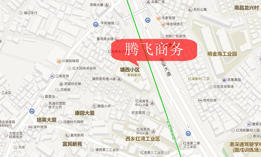 深圳公司地理位置